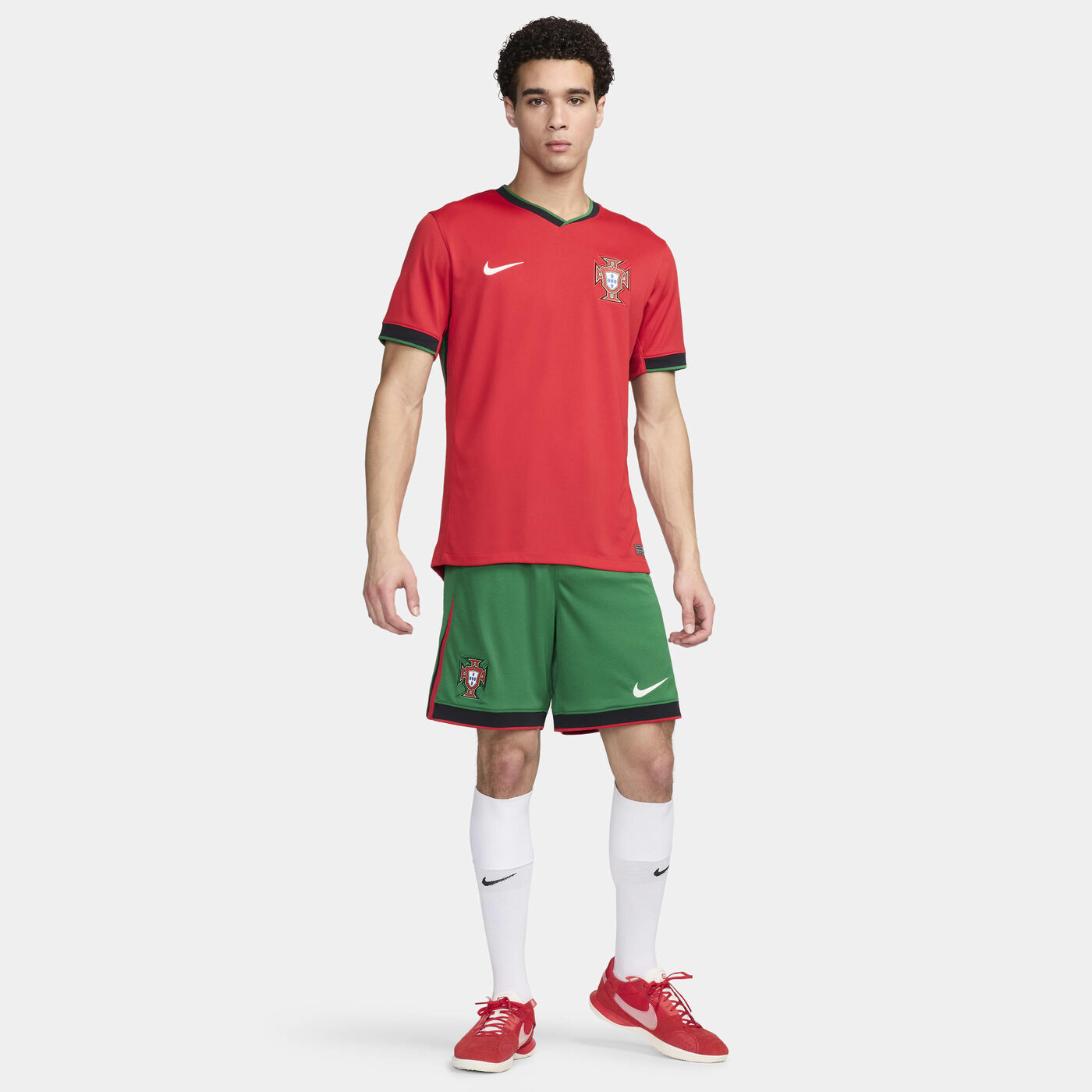 Men's Portugal 2024 Stadium Home Dri-FIT Football Replica Shorts