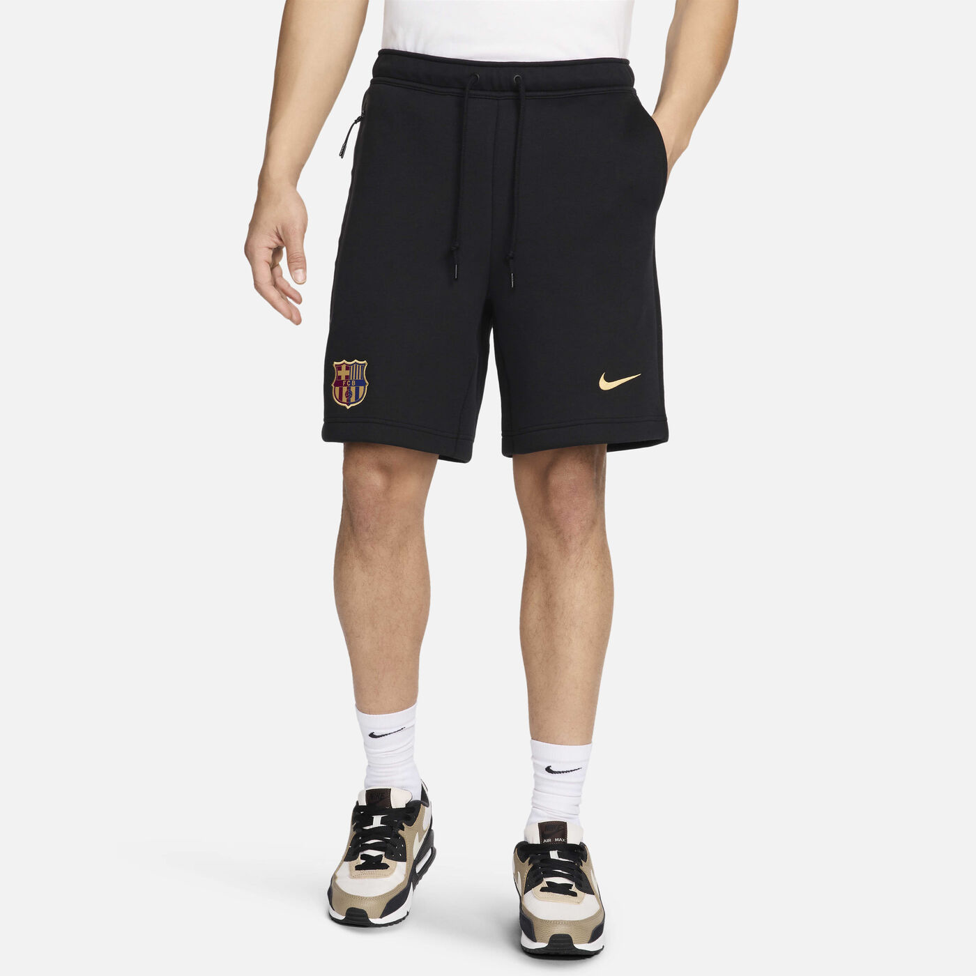 Men's F.C. Barcelona Tech Fleece Football Shorts