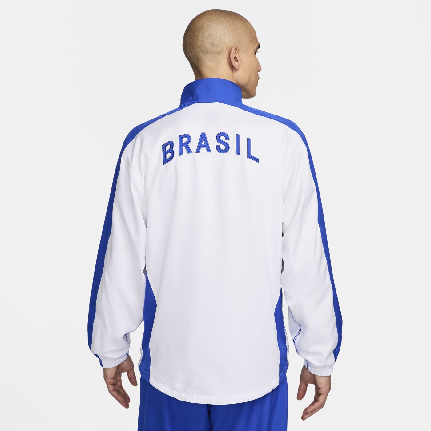 Men's Brazil 1998 Reissue Football Replica Tracksuit Jacket