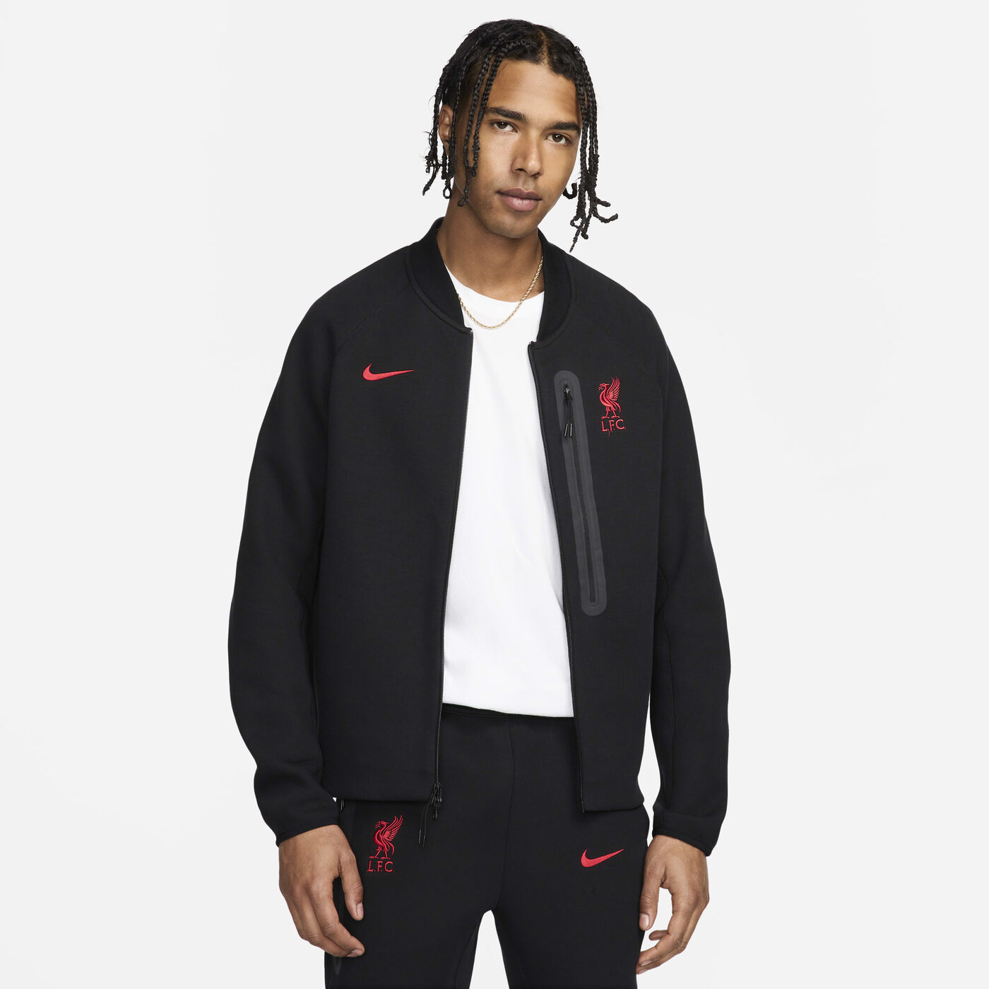 Men's Liverpool F.C. Tech Fleece Football Jacket