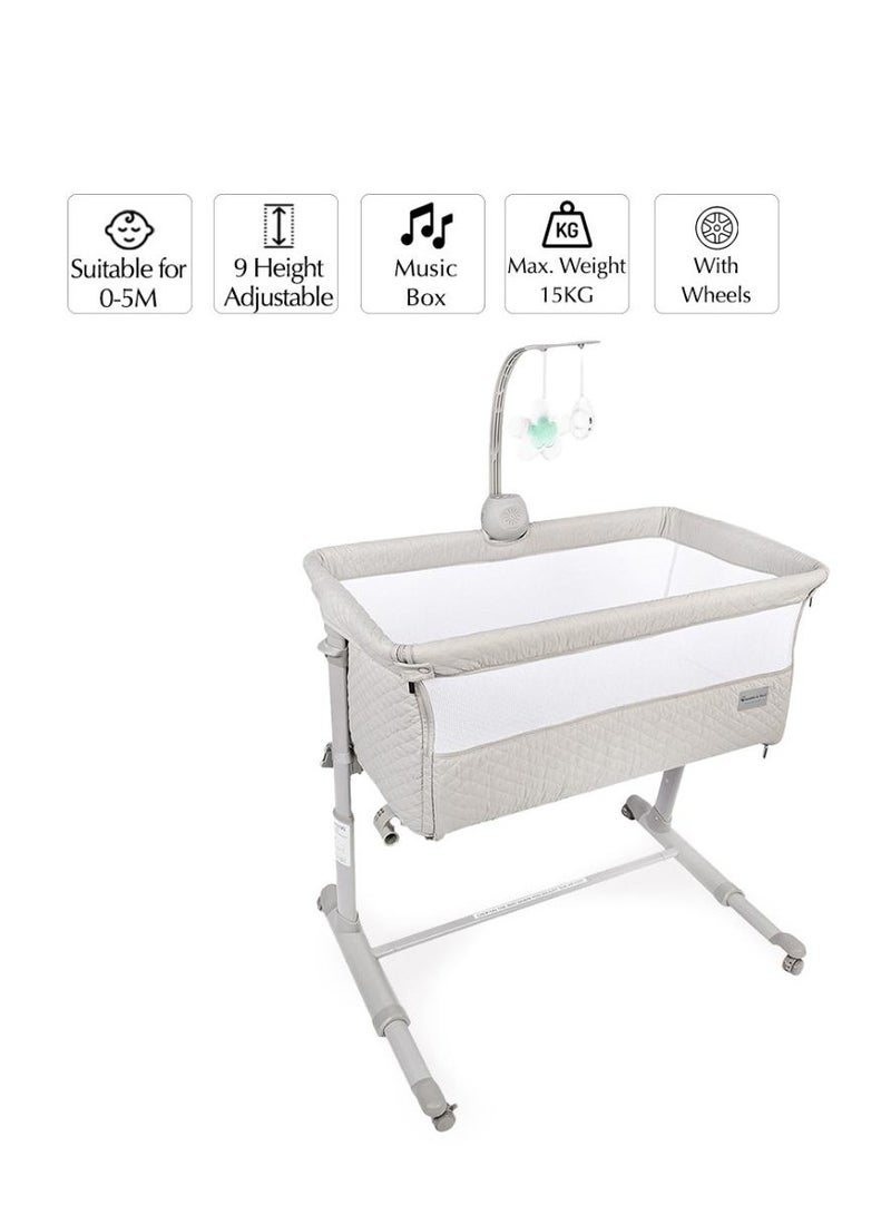 Bumble & Bird - Adjustable Bedside Bassinet / Crib