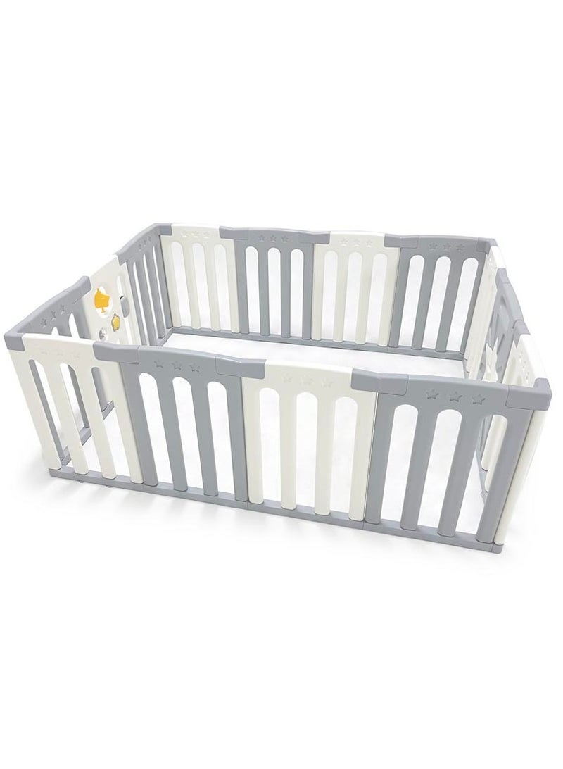 Bumble & Bird - Baby Safety Large Star Design Playpen 12+2pcs