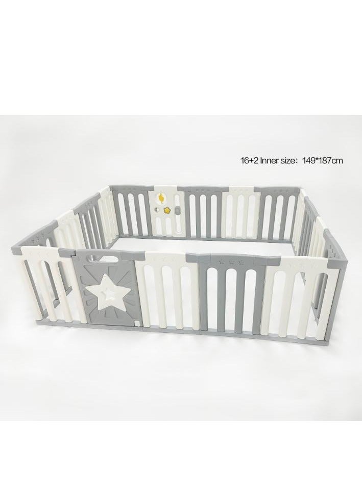 Bumble & Bird - Baby Safety Large Playpen 16+2pcs