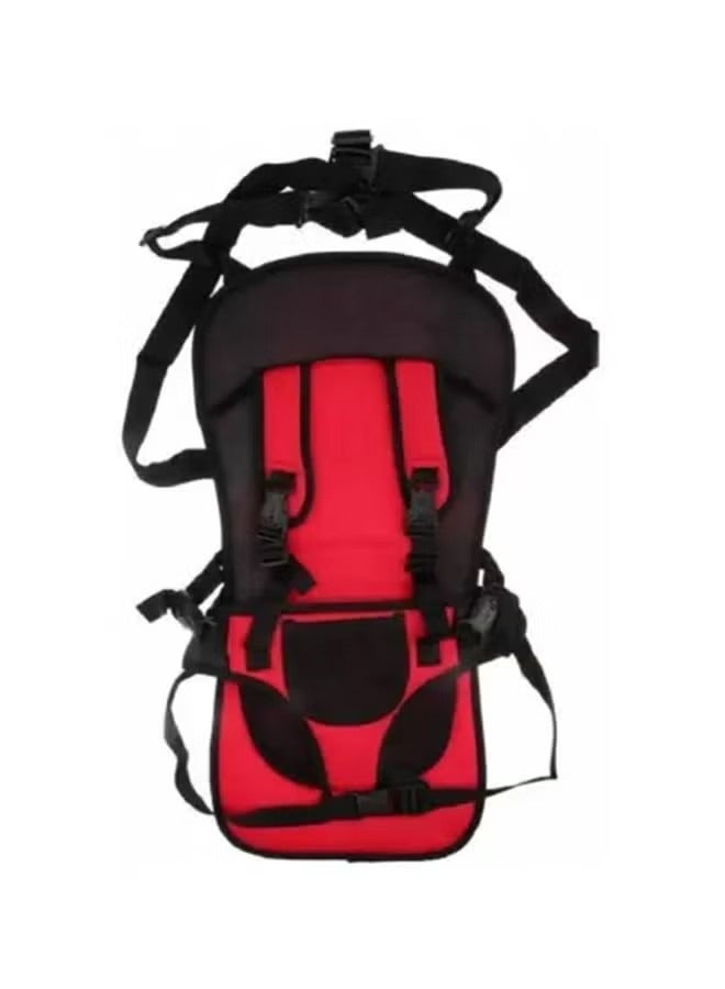 Child Multi-Functional Portable Cushioned Car Seat With Safety Harness