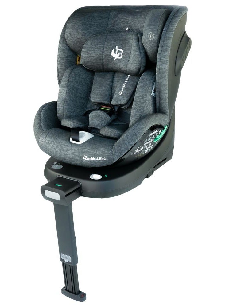 Bumble & Bird - Swyft ISOFIX Car Seat - Group 0+/1/2/3 - Grey