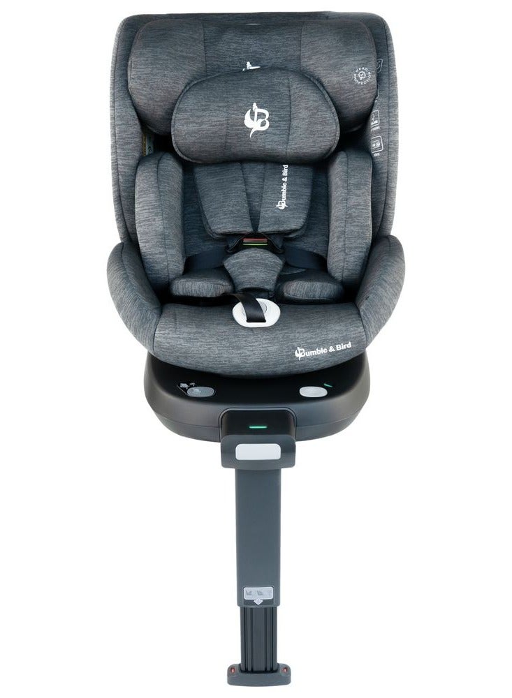 Bumble & Bird - Swyft ISOFIX Car Seat - Group 0+/1/2/3 - Grey