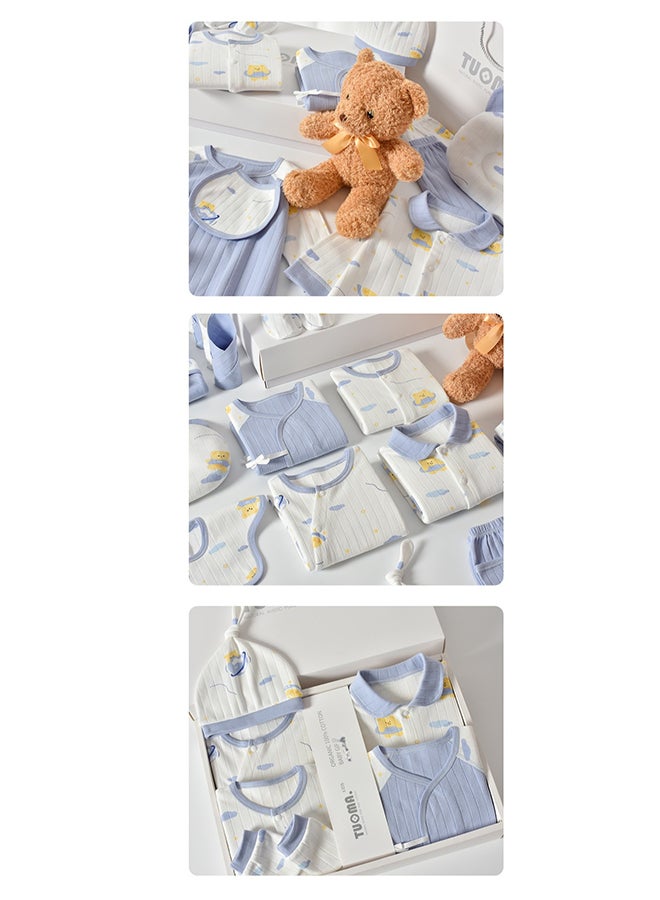 Newborn Baby Gifts Set Newborn Layette Gifts Set Baby Boys Gifts Premium Cotton Baby Clothes Accessories Set