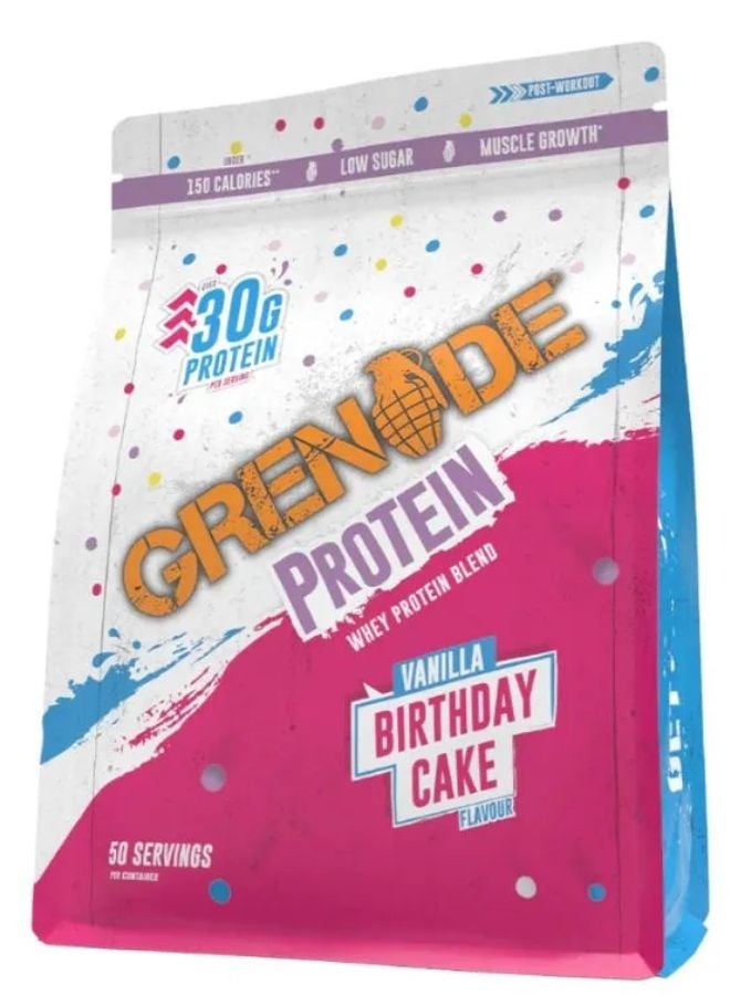 Whey Protein Powder Birth Day Cake Flavour 2kg