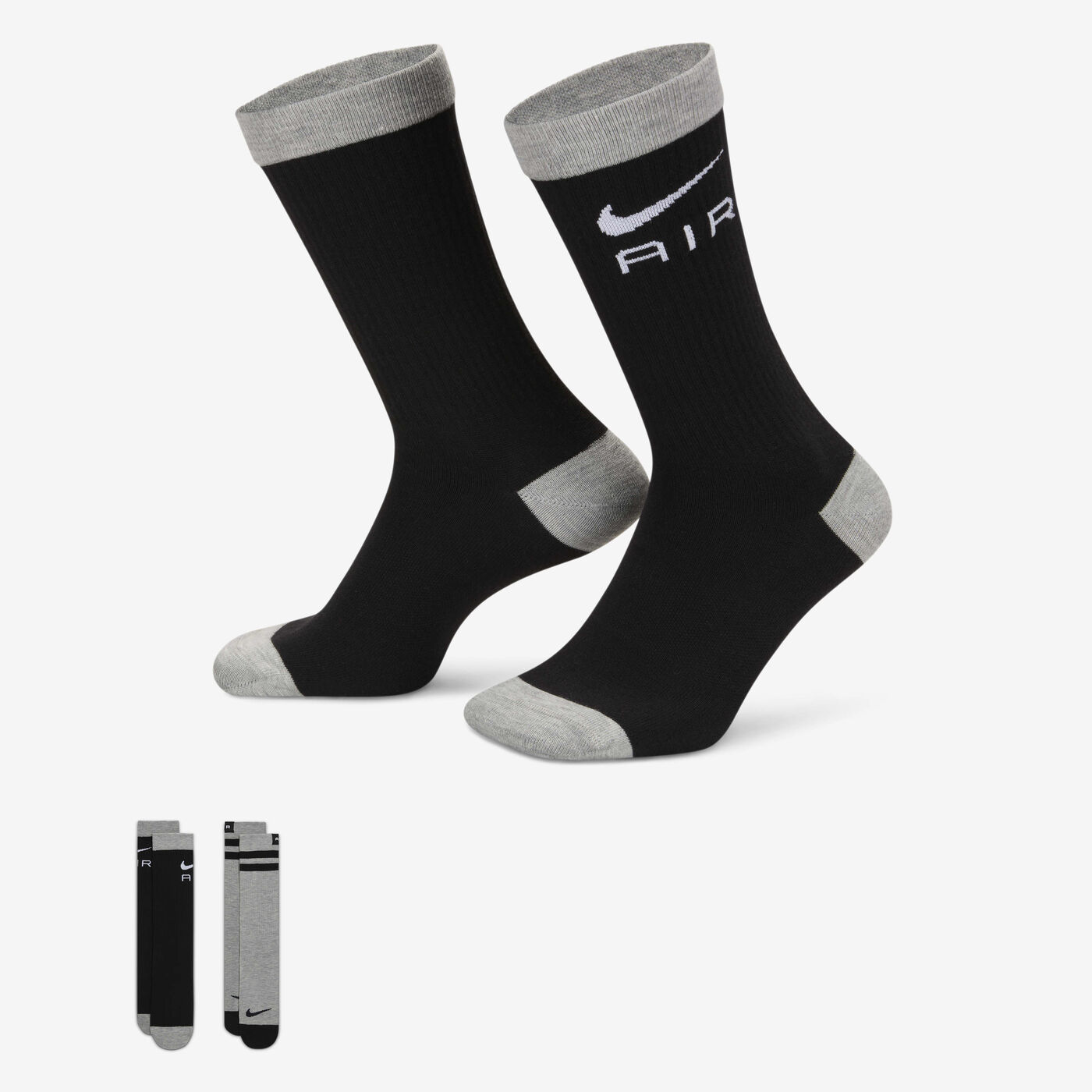 Everyday Essentials Crew Socks (2 Pairs)