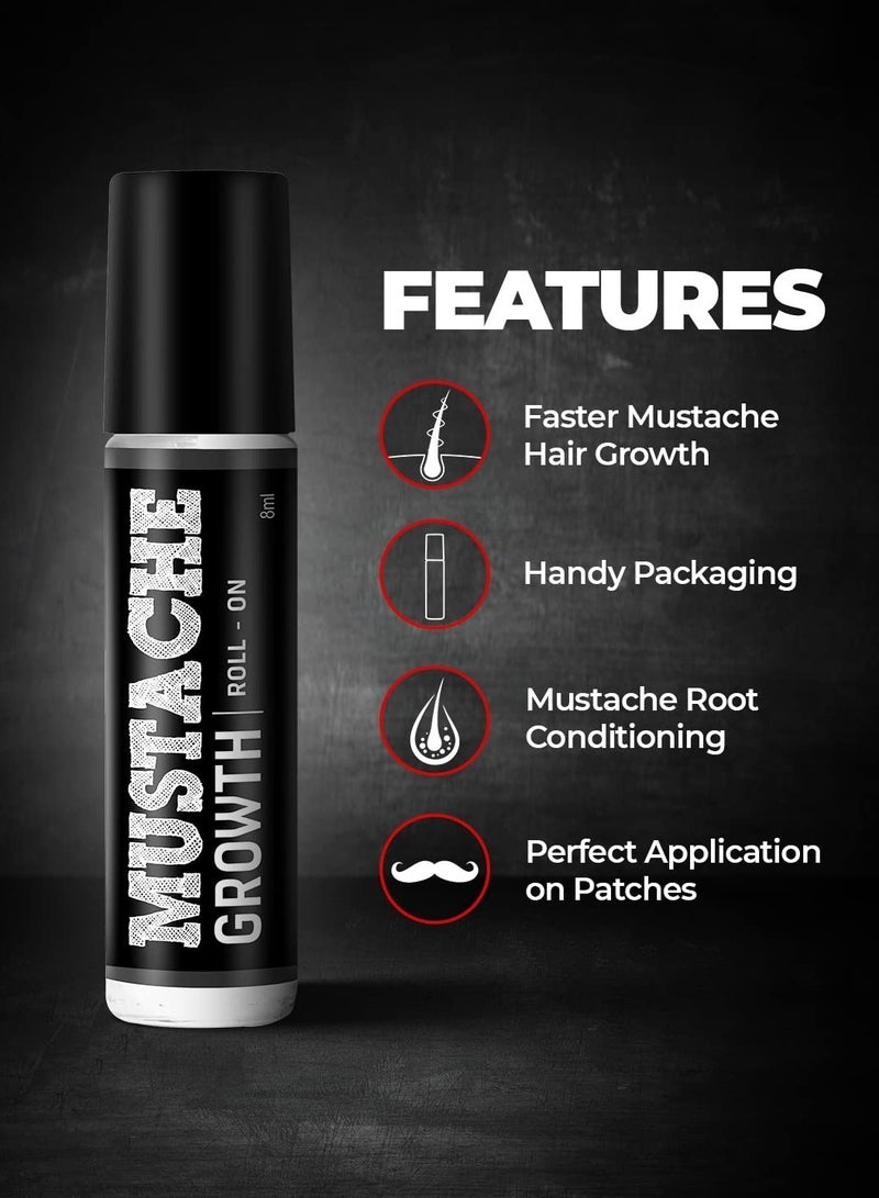 BEARDO Don's Beard Growth Pro Kit for Men | Complete Beard Growth & Grooming Kit | Ideal Gift Set for Men | Gift for Brother | Beard Care Starter Kit