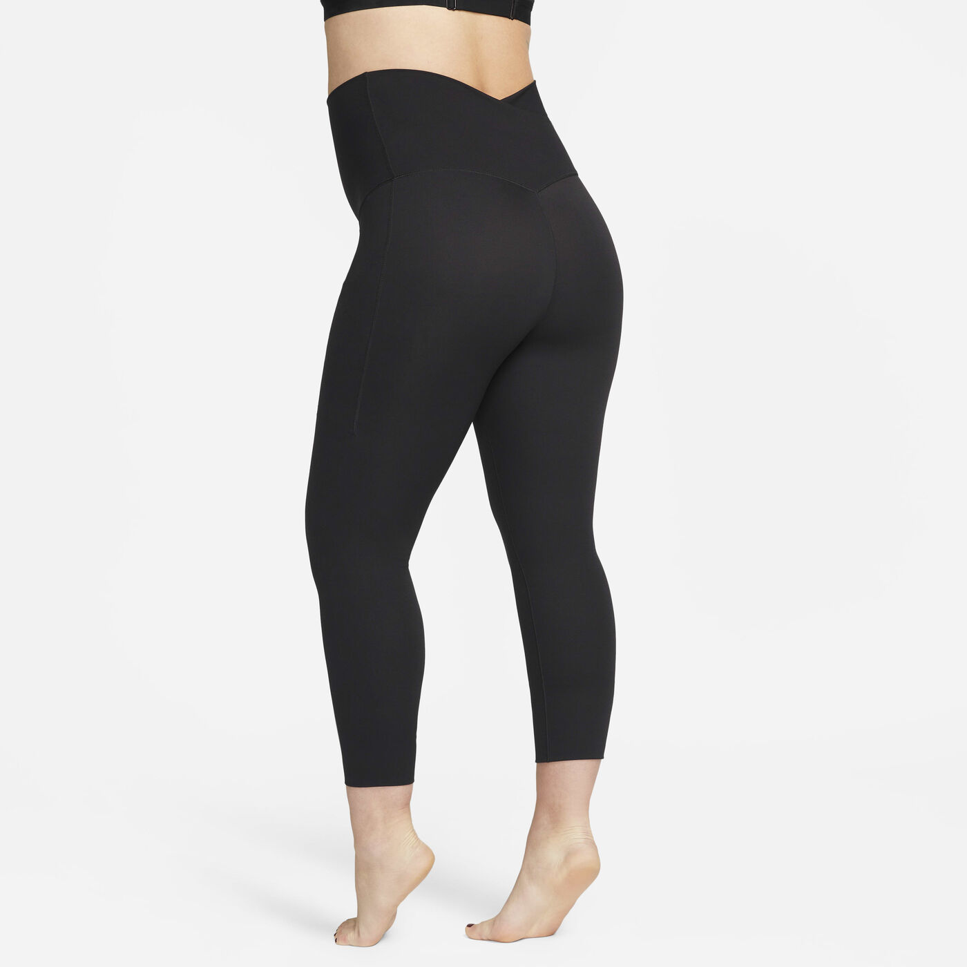 Women's Zenvy Gentle-Support High-Waisted 7/8 Maternity Leggings