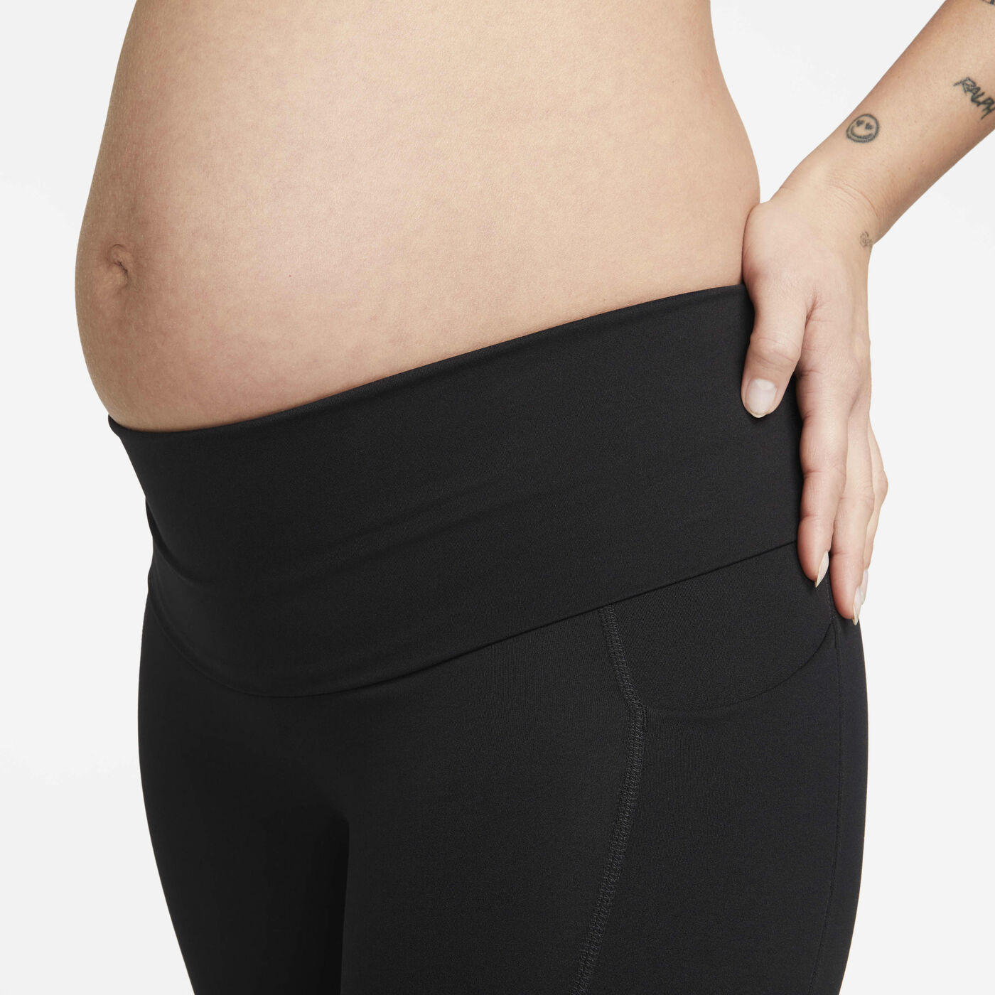 Women's Zenvy Gentle-Support High-Waisted 7/8 Maternity Leggings