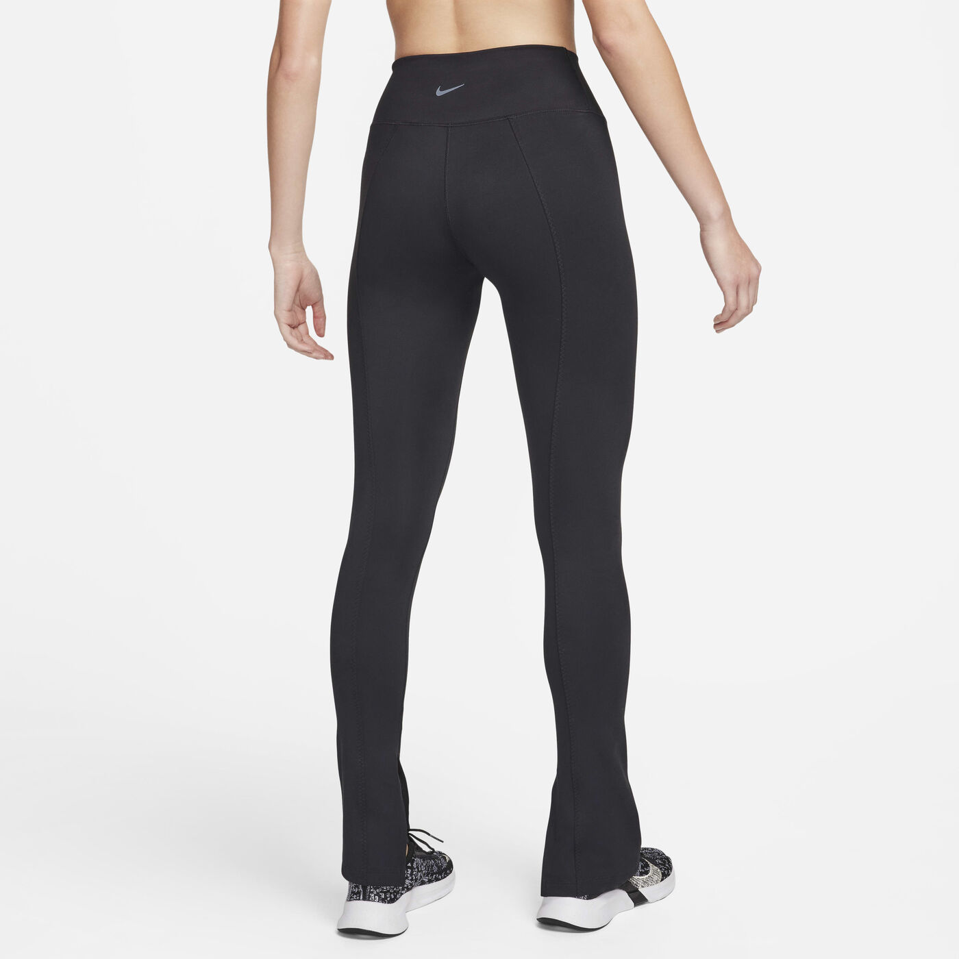 Women's One High-Waisted Full-Length Split-Hem Leggings