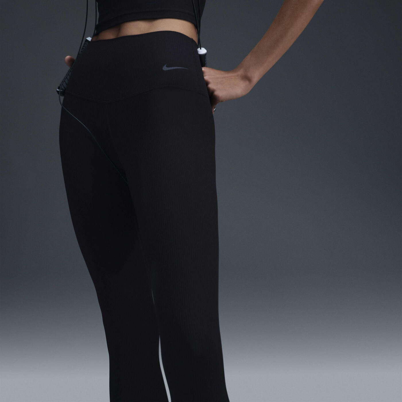 Women's Zenvy Rib Gentle-Support 7/8 Leggings