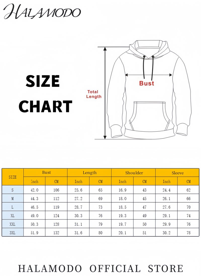 Unisex Hoodies with 3D Printed Cosplay Sweatshirt Novelty Long-Sleeved Tops Fashion Youth Pullovers Casual Sweatshirts Sportswear with Drawstrings & Large Pockets for Men Women Boys Girls