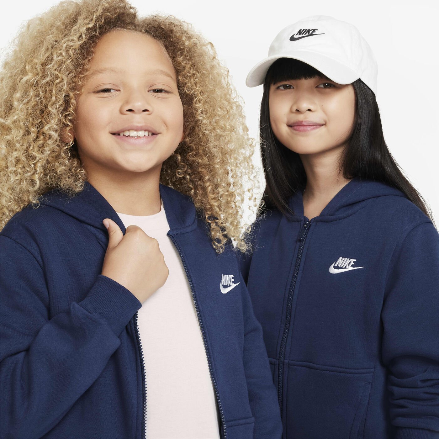 Kids' Sportswear Club Fleece Full-Zip Hoodie