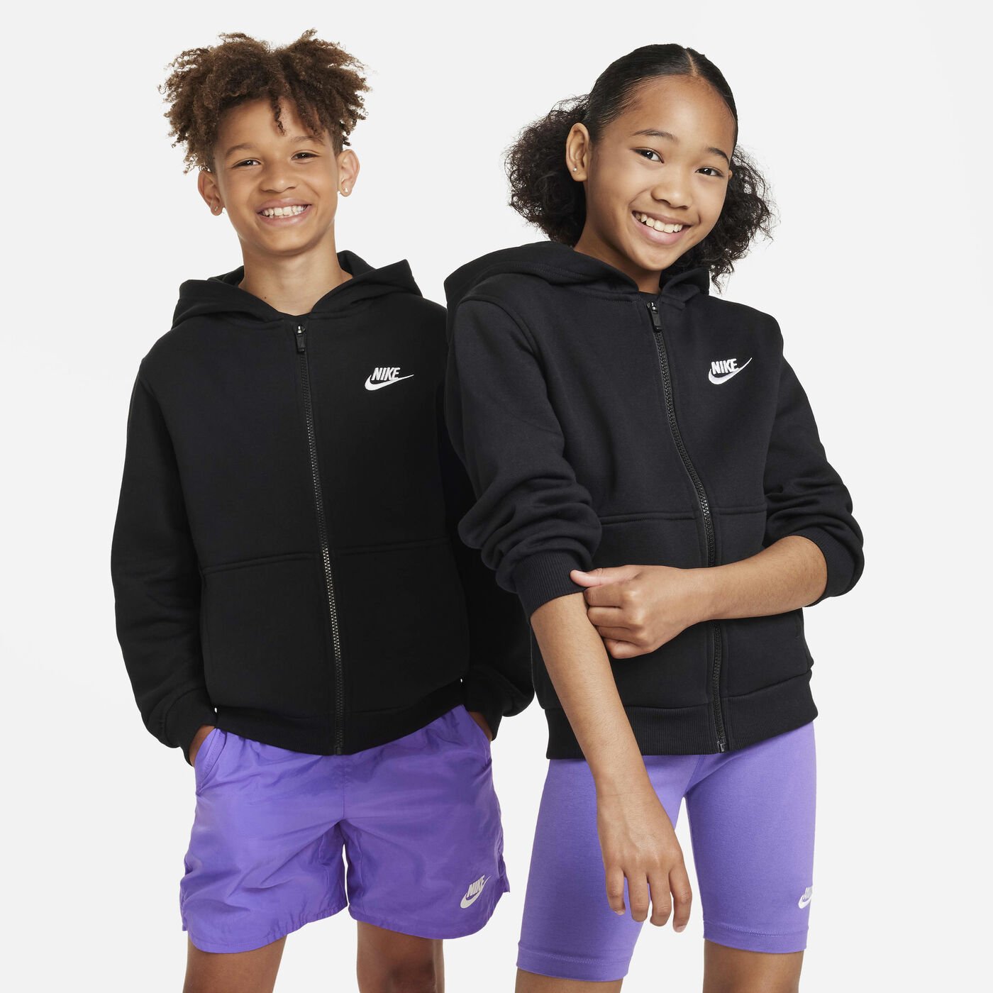 Kids' Sportswear Club Fleece Full-Zip Hoodie