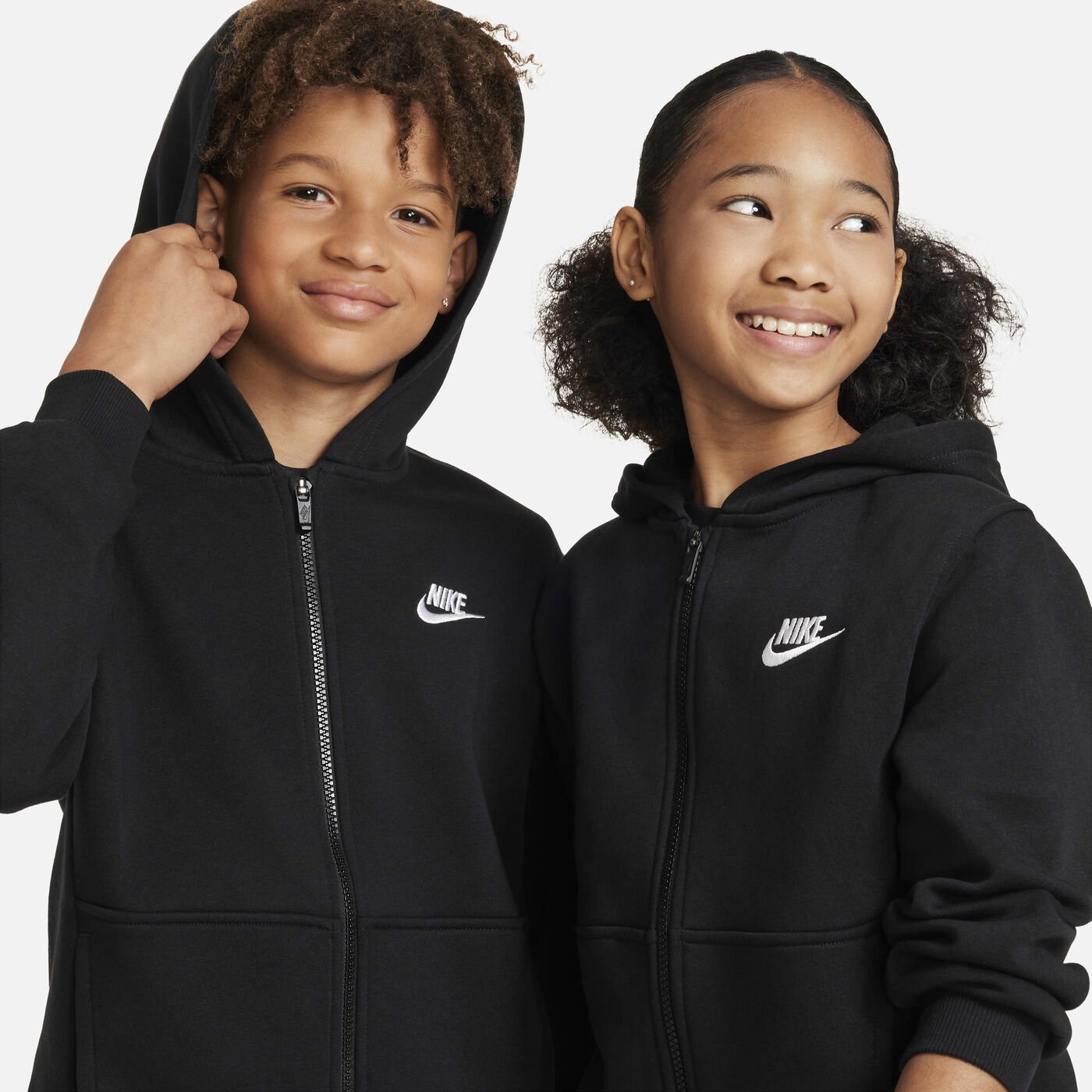 Kids' Sportswear Club Fleece Full-Zip Hoodie