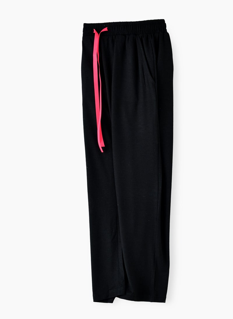 Luxe Comfort & Effortless Style: Girls' Modal Knit Harem Pants