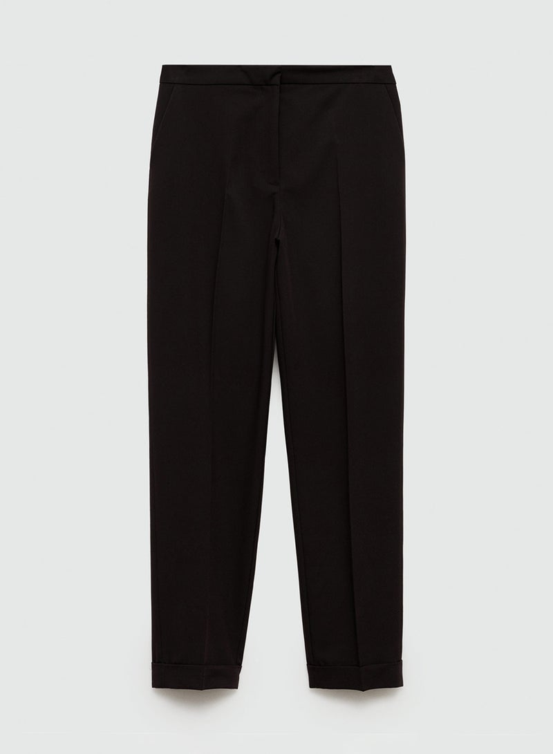 Straight Suit Trousers