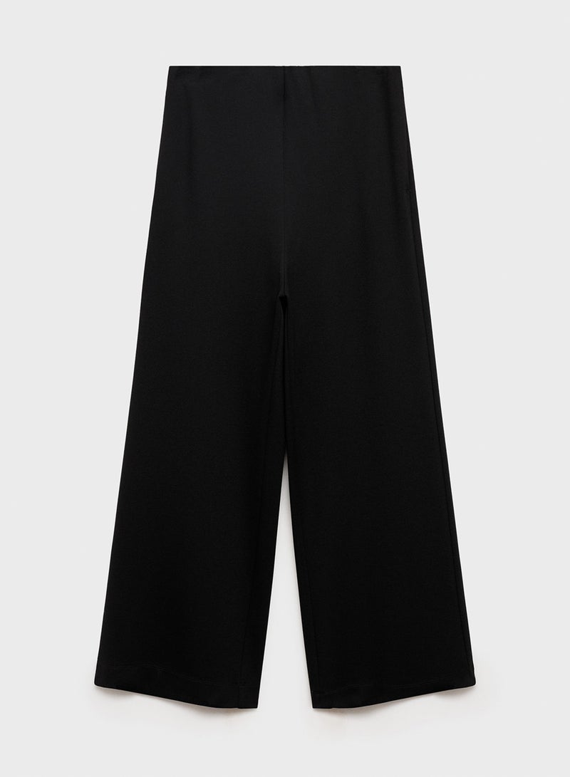 Knitted Culotte Trousers