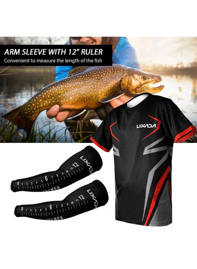 Fishing T-Shirt With Arm Sleeves XXXL