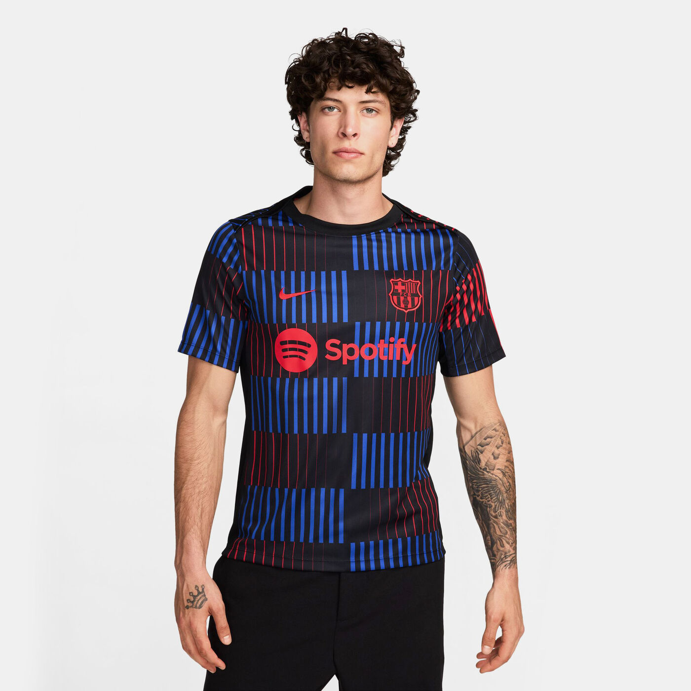 Men's FC Barcelona Academy Pro Away Pre-Match Football Top