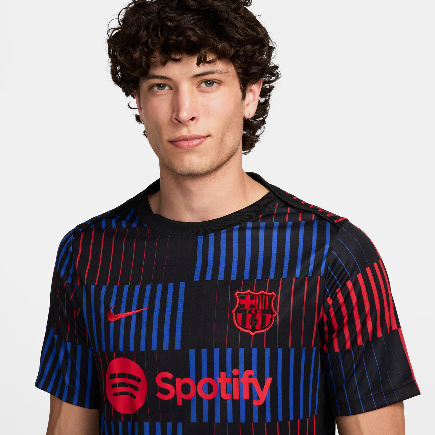 Men's FC Barcelona Academy Pro Away Pre-Match Football Top