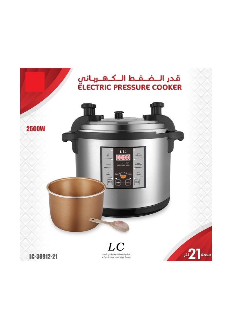 Electric Pressure Cooker 21L 2500W