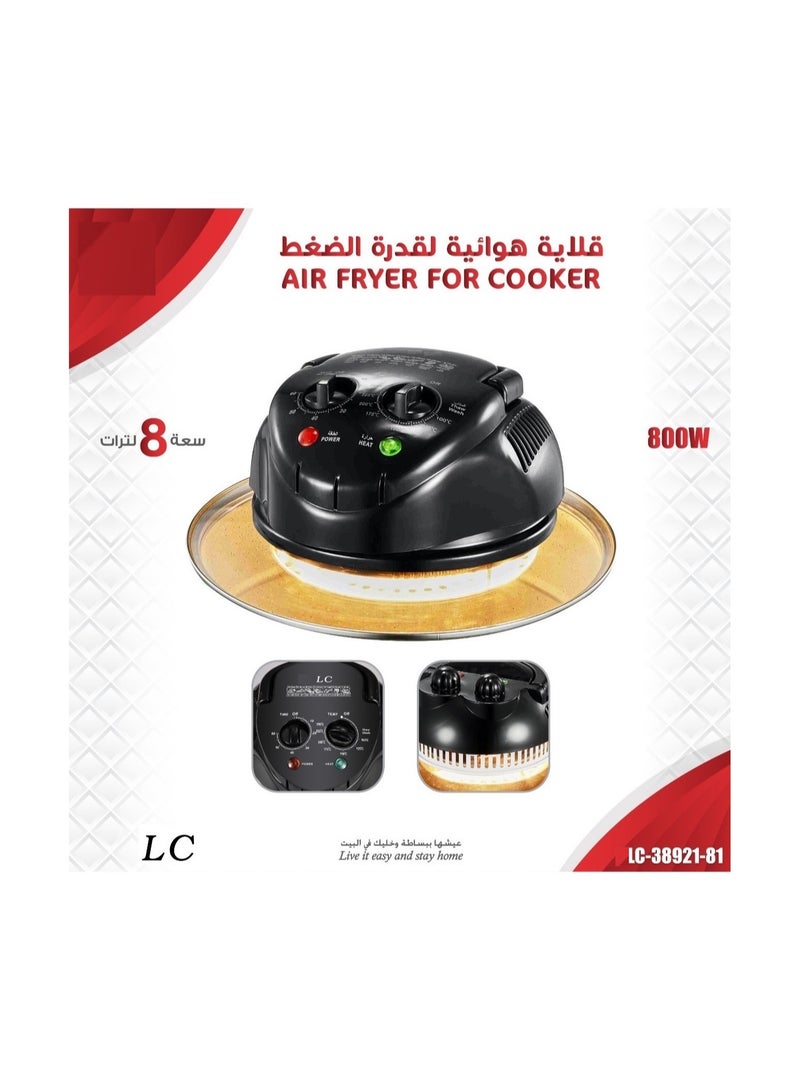 Air Fryer For Cooker 8L