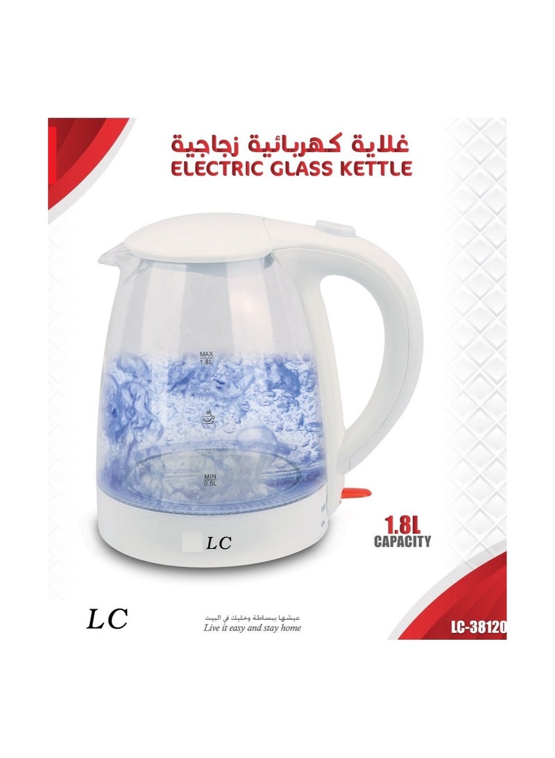 Electric Glass Kettle 1.8L