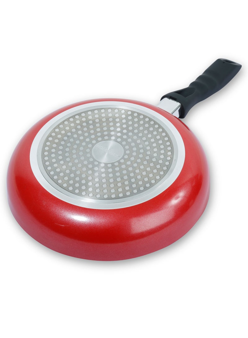 Nonstick Fry Pan 28cm –Fast Heating & Even Heat Distribution, Ideal for Healthy Cooking with Less Oil