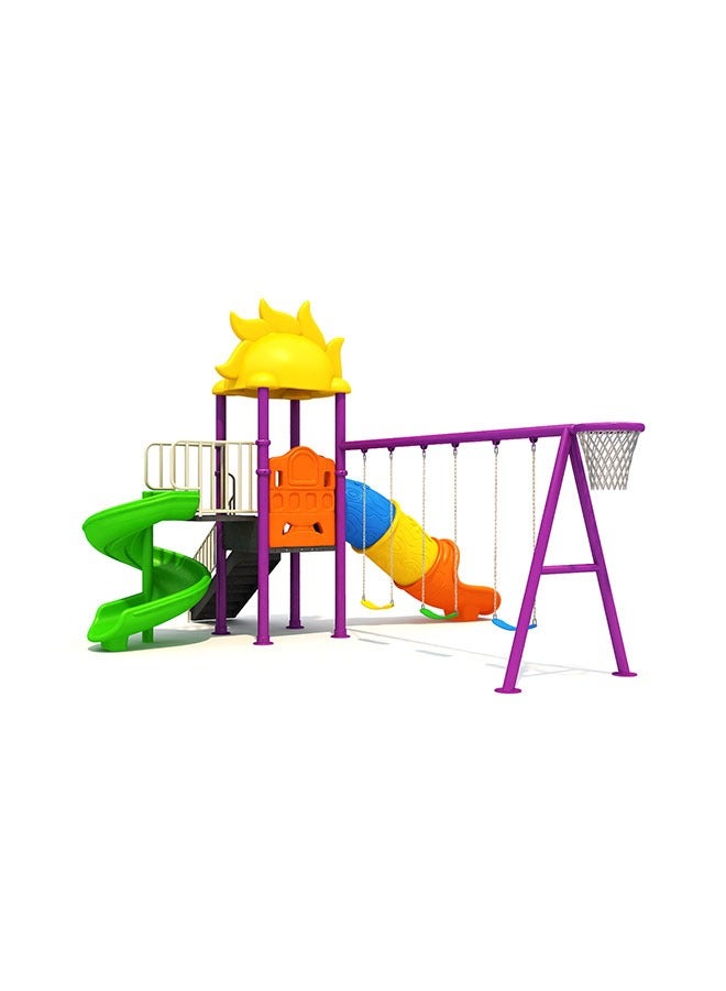 Kindergarten Kids Swing Slides Outdoor Playground Equipment Children Play Slide