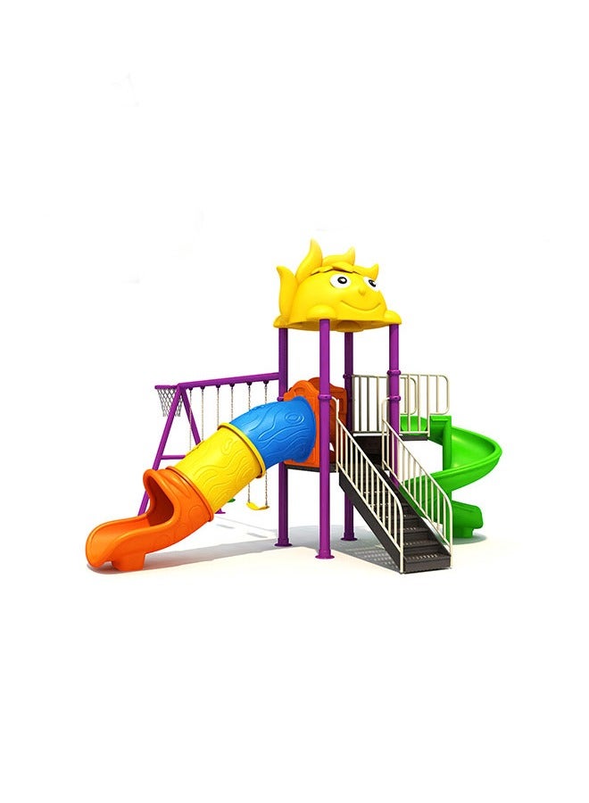 Kindergarten Kids Swing Slides Outdoor Playground Equipment Children Play Slide