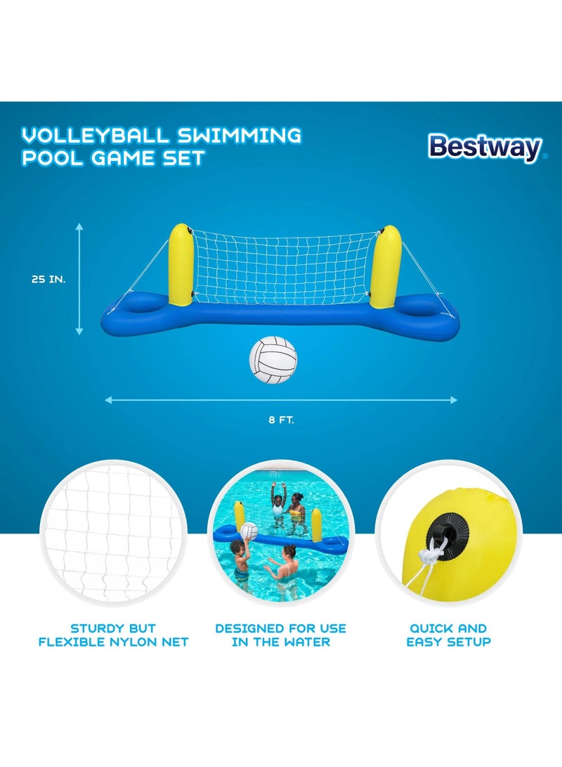 Pool volleyball set 244 x 64 cm