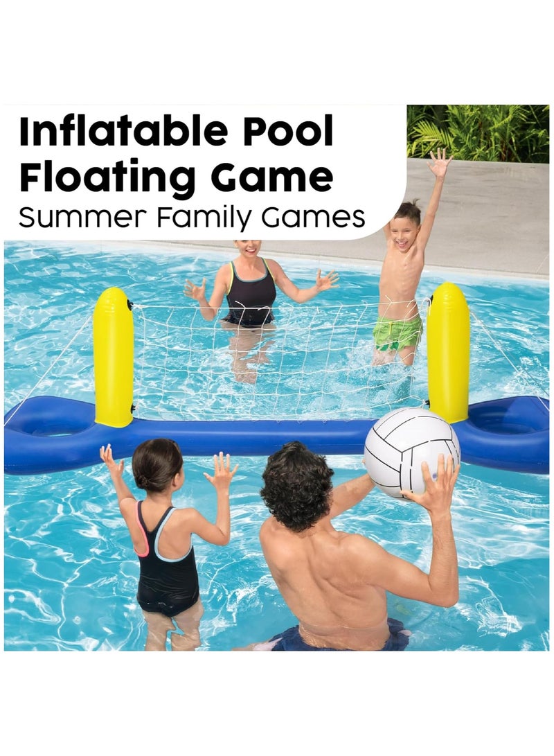 Pool volleyball set 244 x 64 cm