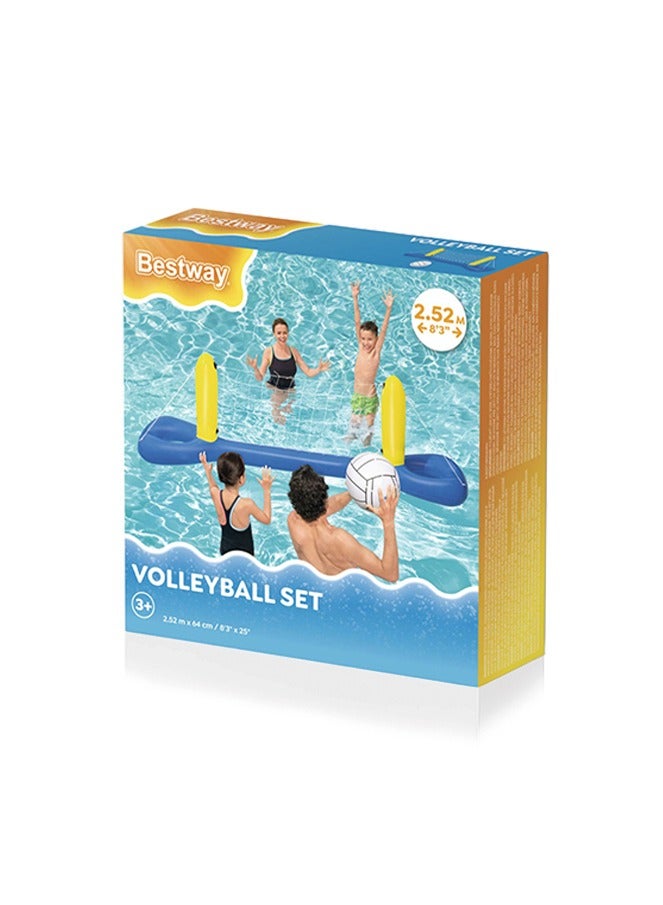 Pool volleyball set 244 x 64 cm