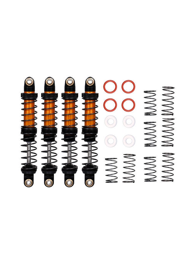 4-Piece Adjustable Shock Absorber Damper Rc Car Set