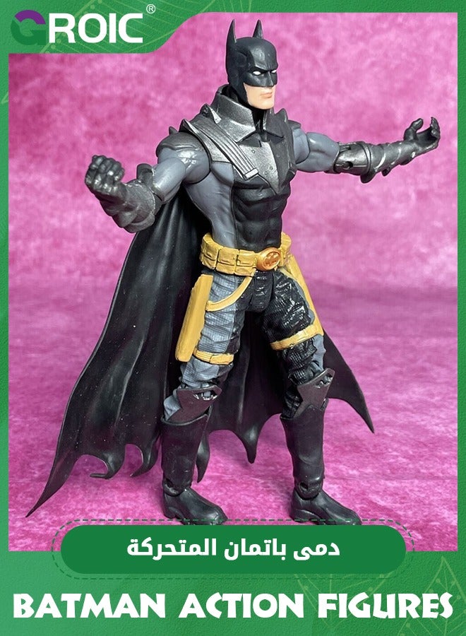 Marvel Epic Hero Batman, DC Multiverse Batman from Marvel, 6.7-Inch Batman Action Figure with Movable Joint, Collectible Figures Toys, Bat Man Battle Standard Edition, Inspired by The Marvel Universe