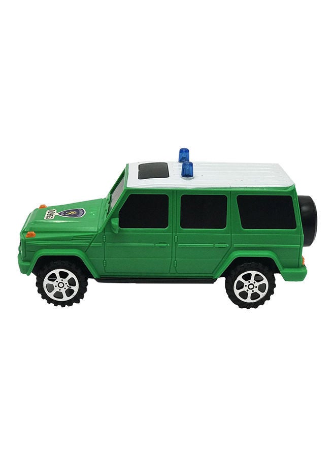 Police Car Green