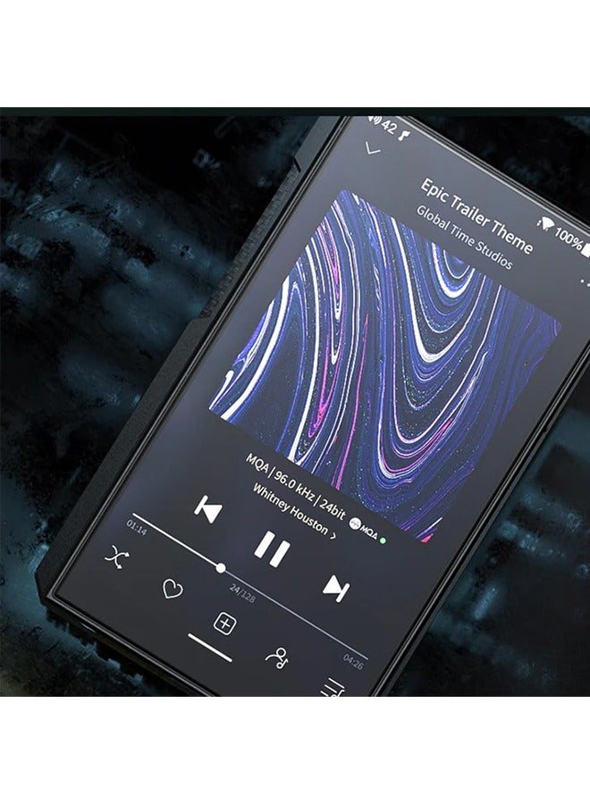 FiiO M11S Hi-Res MP3 Music Player with Dual ES9038Q2M, Android 10 Snapdragon 660, 5.0inch, Lossless DSD/MQA, 5G WiFi/Apple Music/Tidal/Amazon Music 4.4mm 2.5mm/3.5mm/4.4mm Black