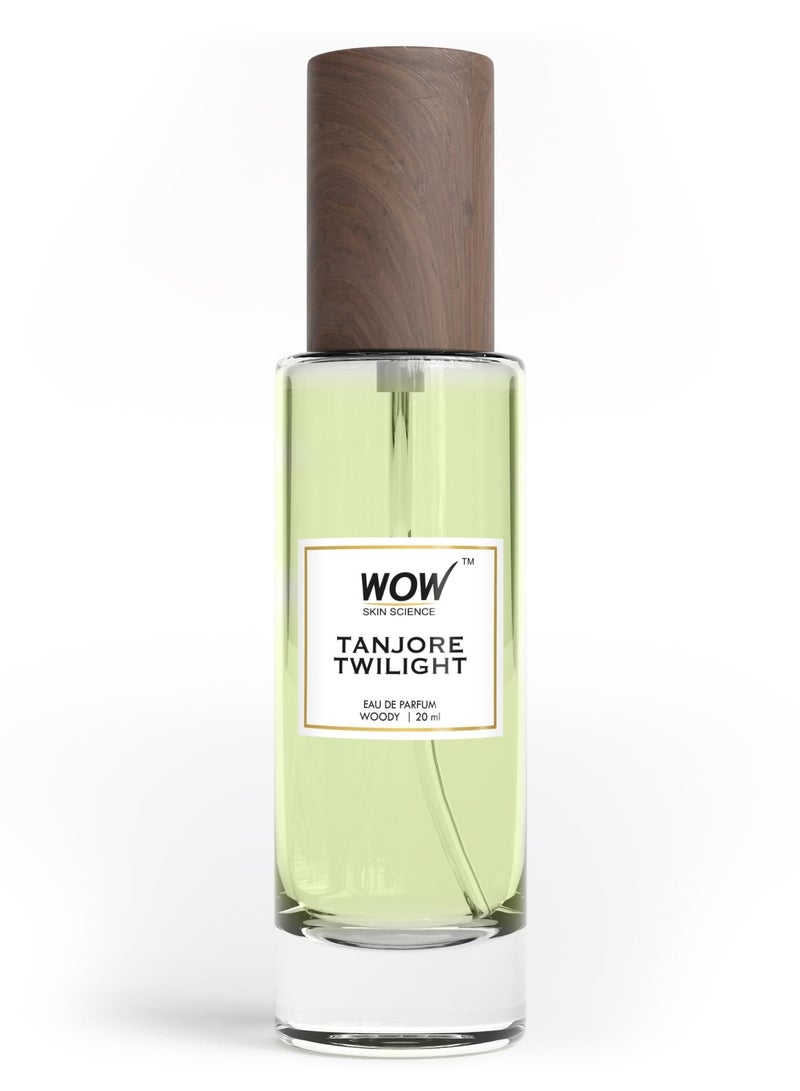 WOW Skin Science Tanjore Twilight | Woody - Eau De Parfum | Premium Valentine's Day Gift For Women | Long Lasting Luxury Perfume for Her | 20ml