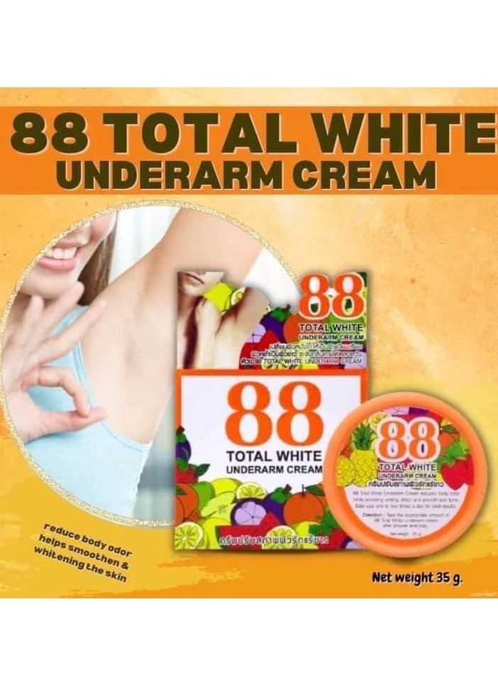 Pack Of 2 88 Total White Underarm Cream 35g