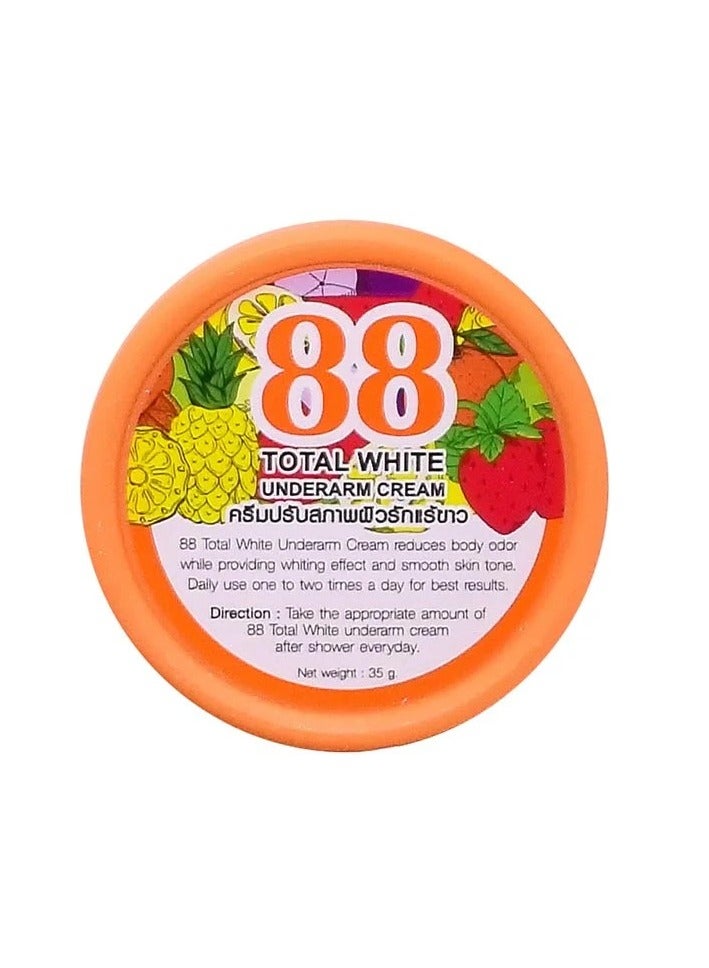 Pack Of 2 88 Total White Underarm Cream 35g