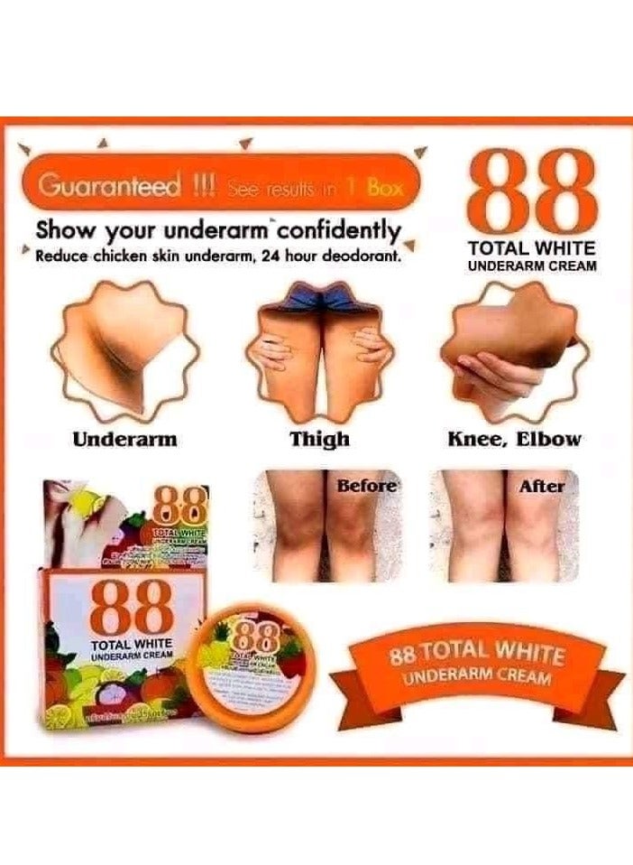 Pack Of 2 88 Total White Underarm Cream 35g