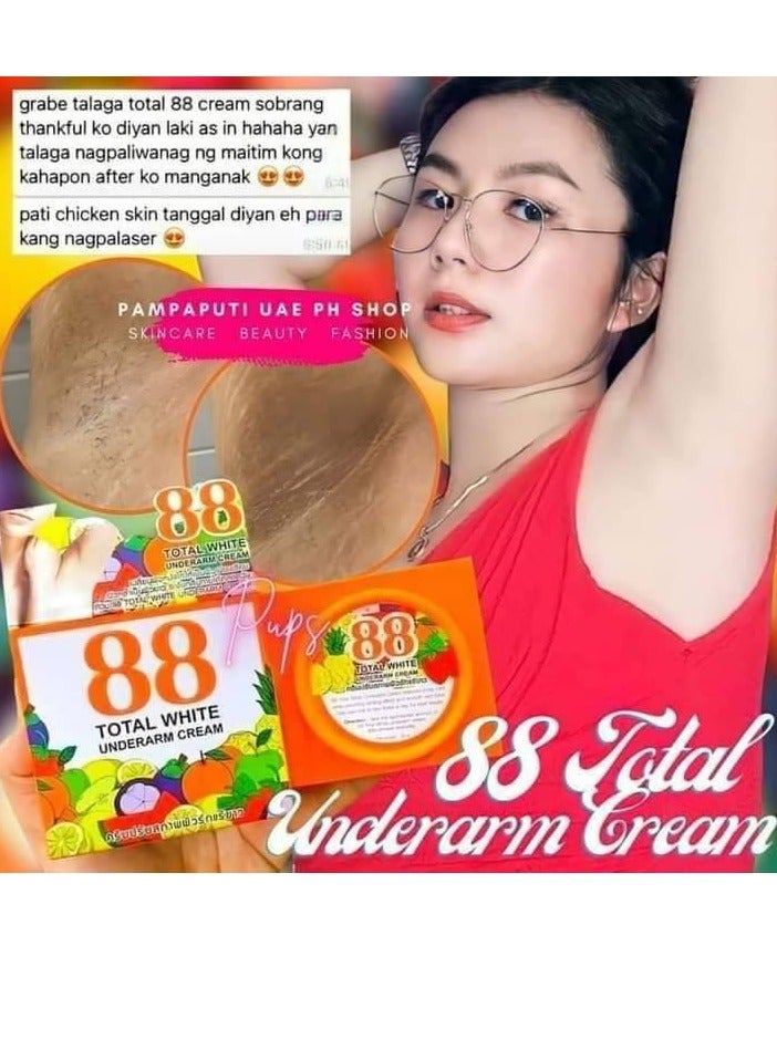 Pack Of 2 88 Total White Underarm Cream 35g