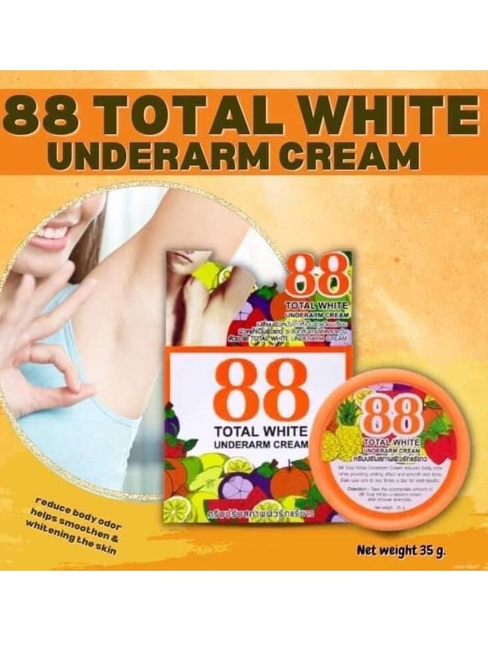 Pack Of 2 88 Total White Underarm Cream 35g