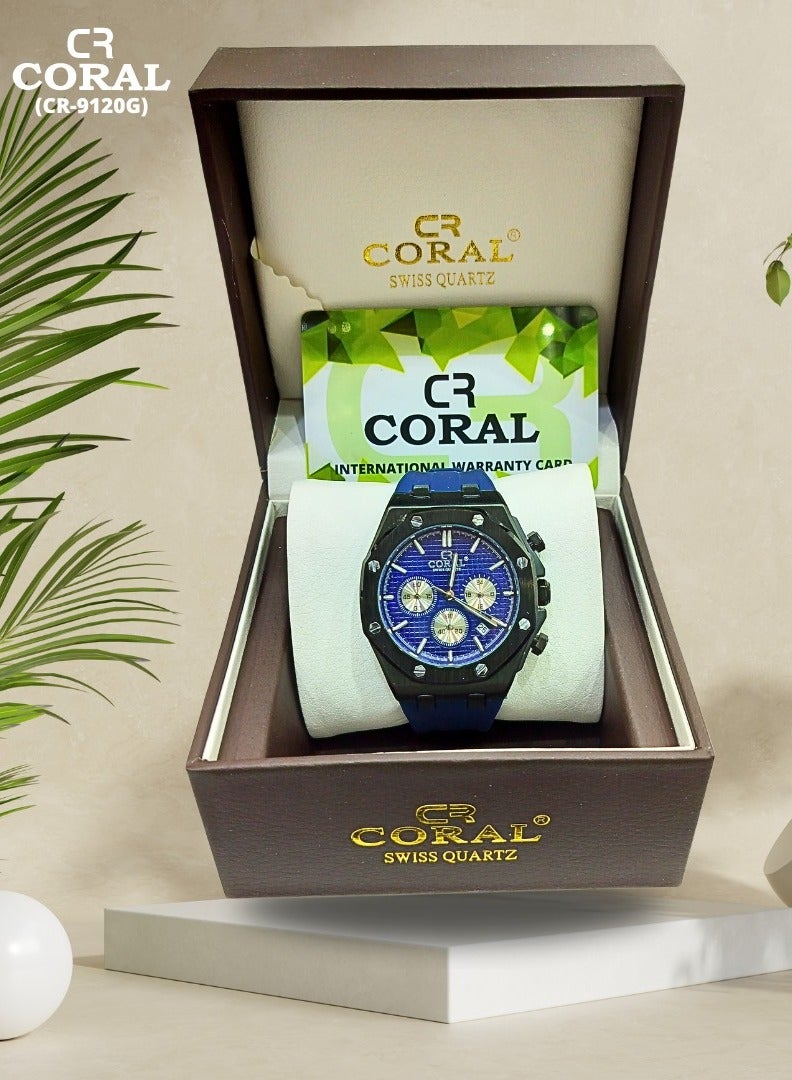 CORAL SWISS  WATCH FOR MEN