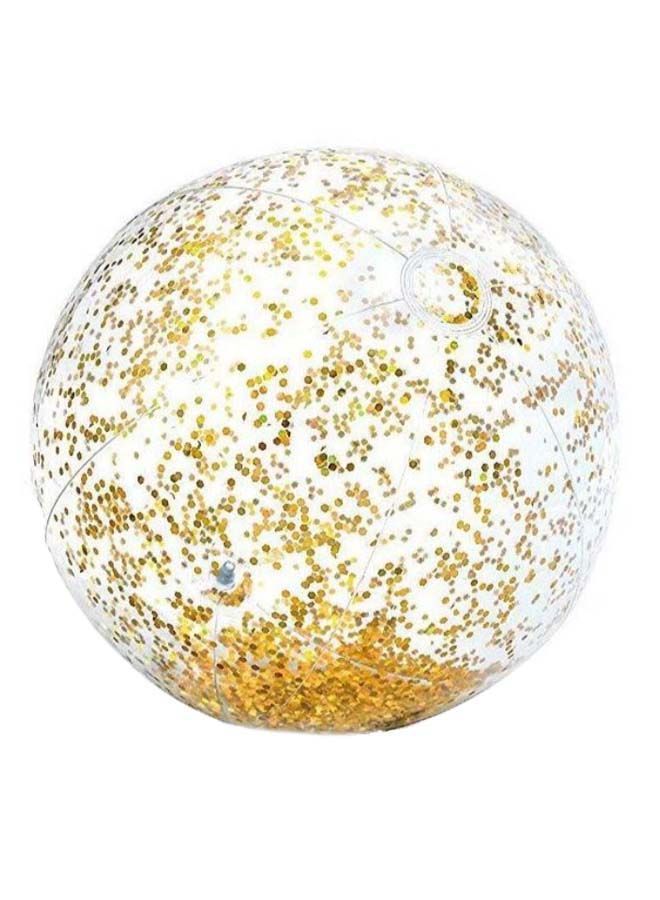 Glitter Beach Ball 58070-Yellow 51cm