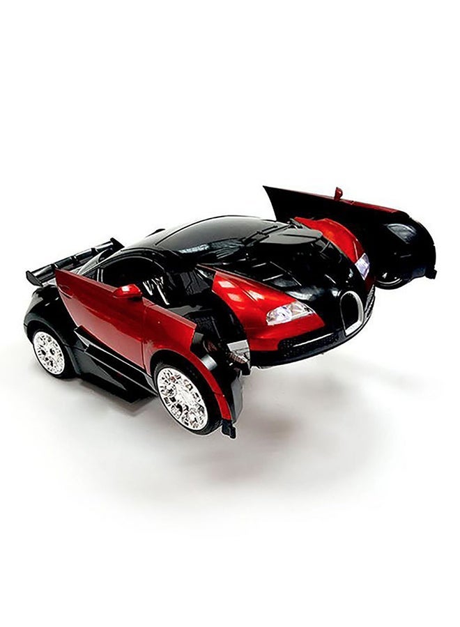 RC Bugatti Transformer Convertible Car